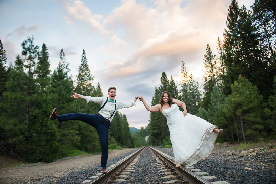 Wedding photograph by Sacramento photographer Allison Lal