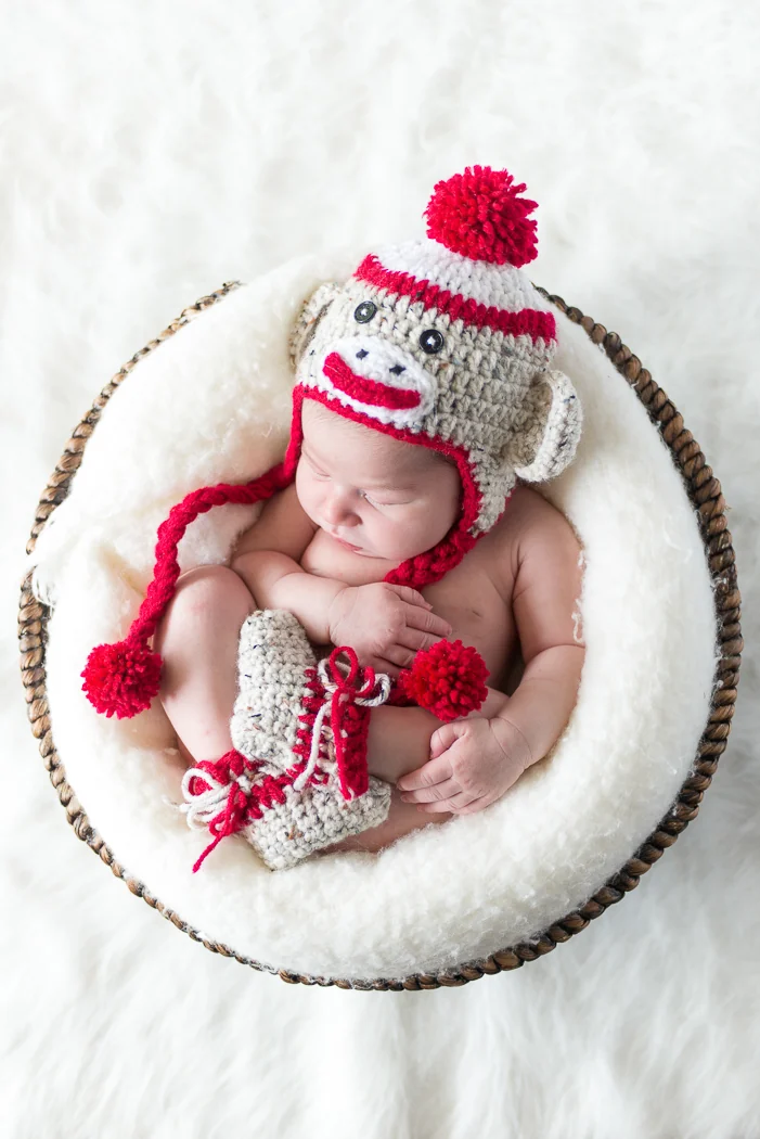 Newborn and baby photograph by Sacramento photographer Allison Lal